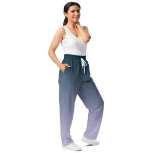 BFF Blue Wide-leg joggers