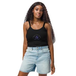 BFF micro-rib tank top